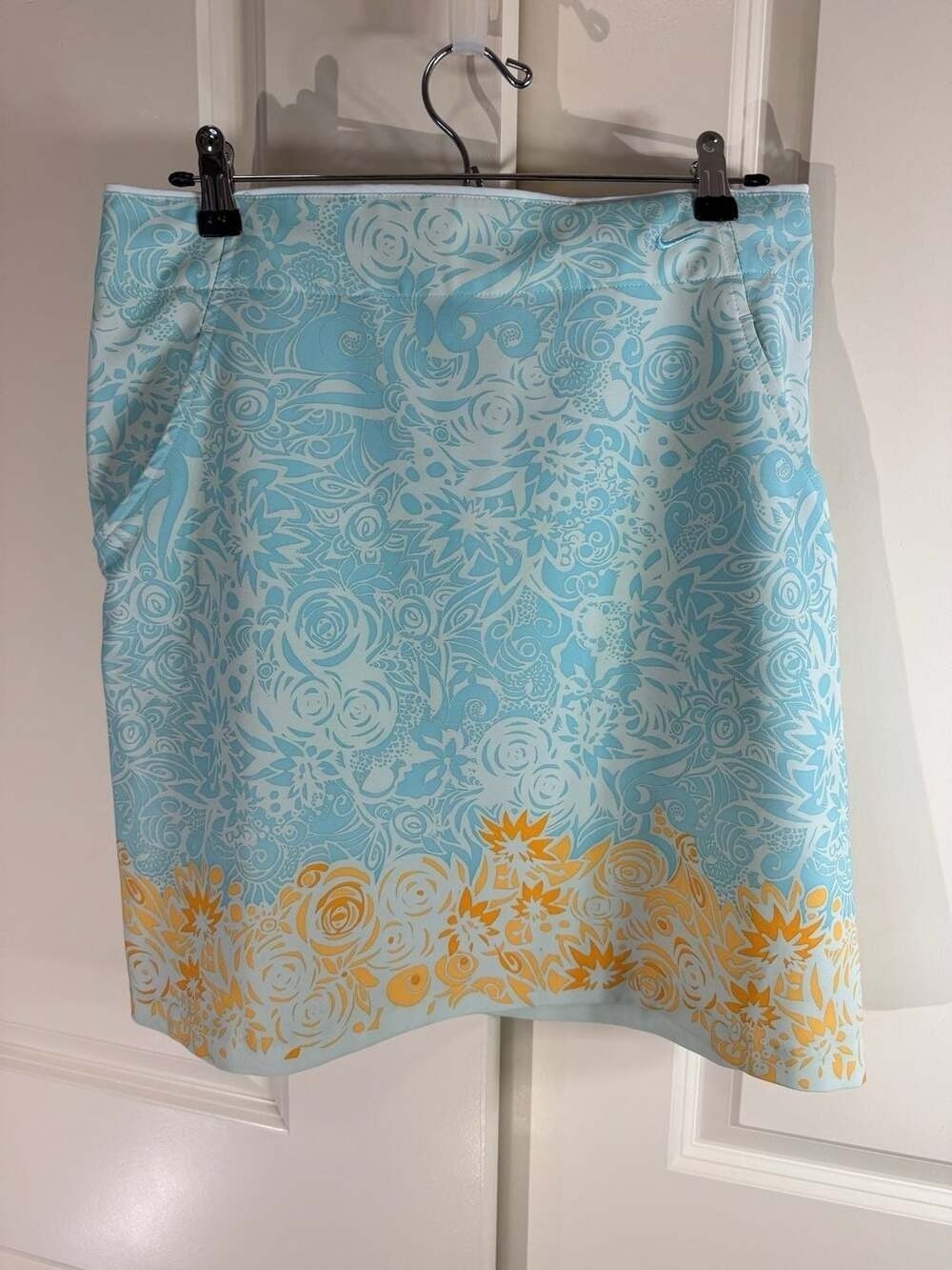 Nike Golf Women's Dri-FIT Floral Pattern Athletic Skirt 8